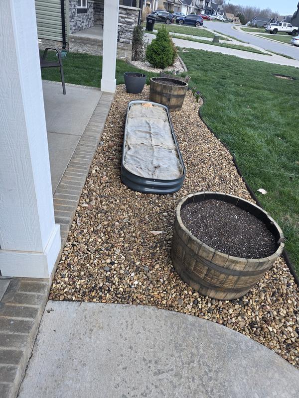Waiting on our plants to arrive.