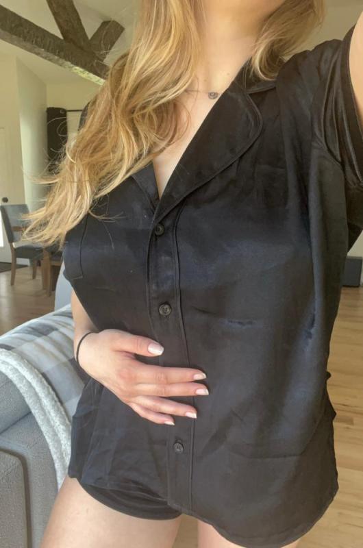 Luxe Dreams Short Sleeve Button Up | Plush Satin (Eightball