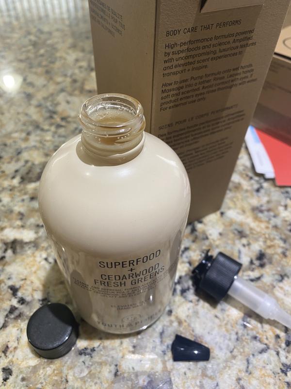 Customer photo for "Great soap, broken pump"