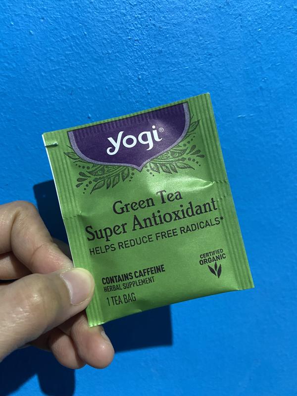 4 pack) Yogi Tea Green Tea Kombucha, Contains-Caffeine Green Tea Bags, 16  Count 