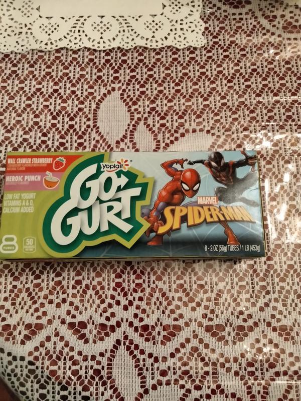 Strawberry & Punch Go-GURT Kids Yogurt Tubes 8 Pack 16 oz