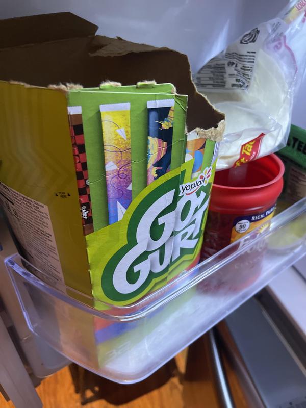 Easy in the fridge door