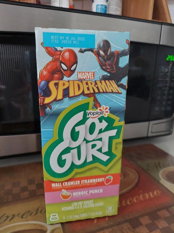 Strawberry & Punch Go-GURT Kids Yogurt Tubes 8 Pack 16 oz