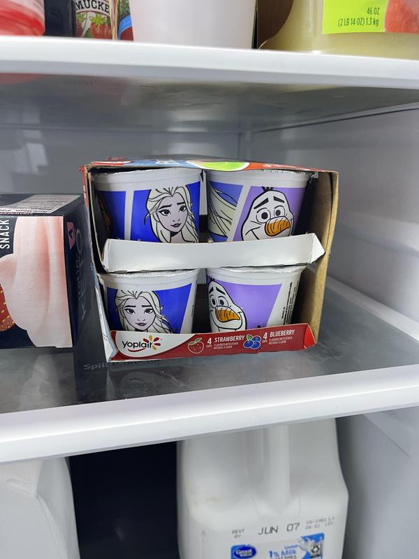 Yoplait Disney Frozen Strawberry and Blueberry Low Fat Kids' Yogurt -  8pk/4oz Cups
