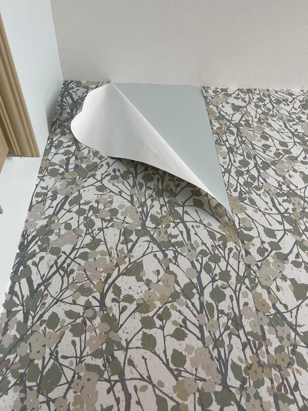 RoomMates 28.29sq ft Blue Vinyl Ivy/Vines Selfadhesive Peel and Stick — free download