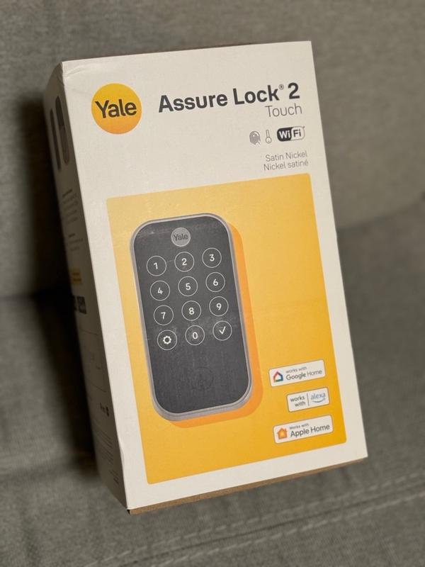 Yale assure store lock google home