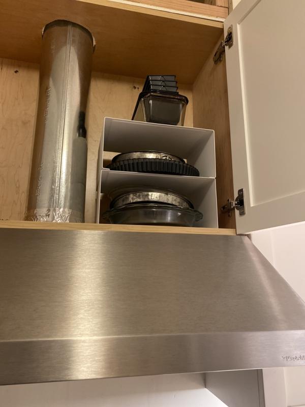 Customer photo for "Better use of space"