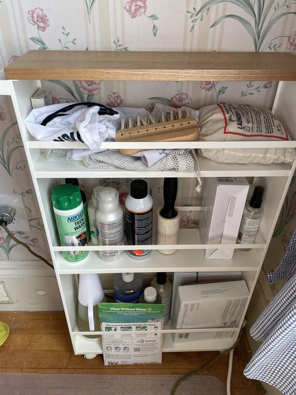 Customer photo for "Laundry supply rack!"