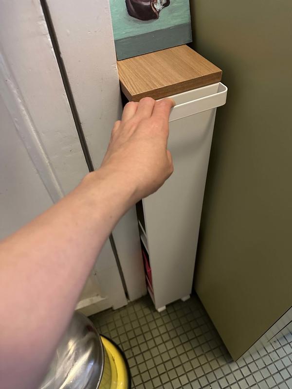 Customer photo for "Goldilocks perfection for my narrow unused kitchen space"