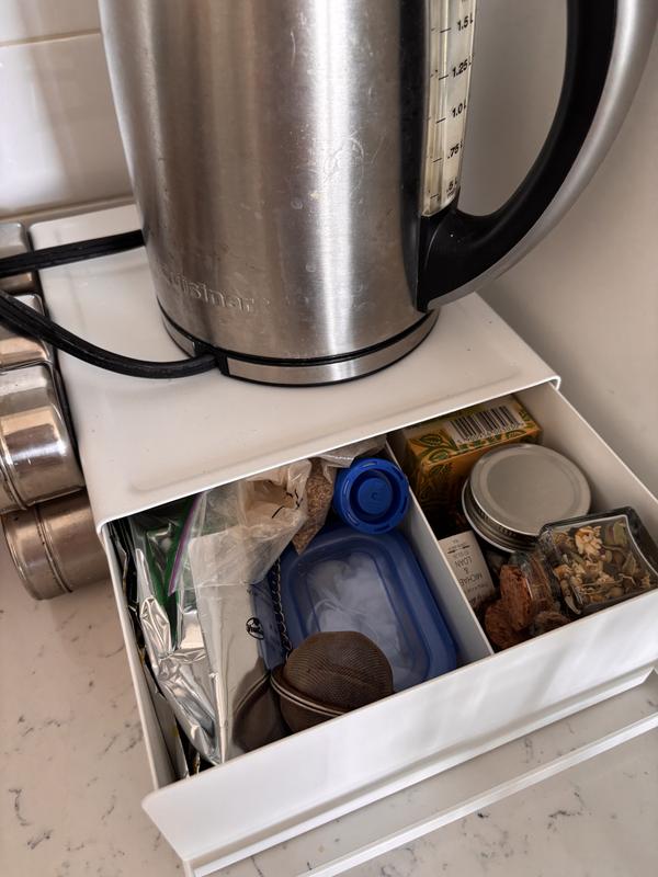 Customer photo for "Tiny, but mighty drawer"