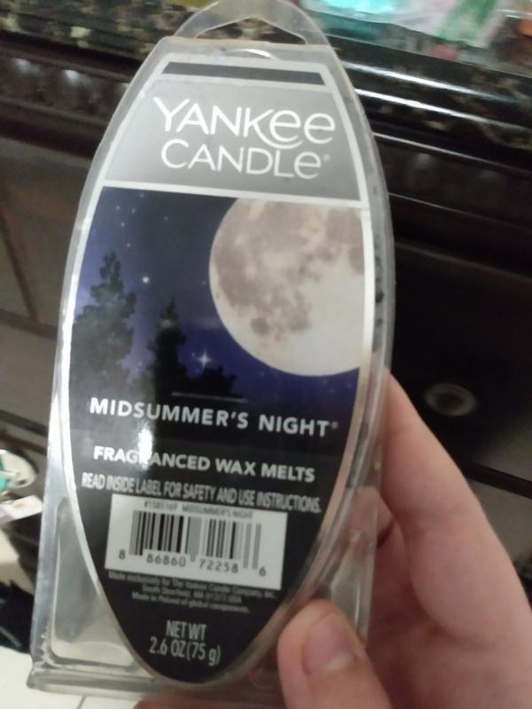  Yankee Candle Midsummer's Night Wax Melts, 3 Packs of 6 (18  Total) : Home & Kitchen