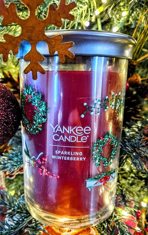 YANKEE CANDLE - Sparkling Winterberry - Cera Da Fondere 22g