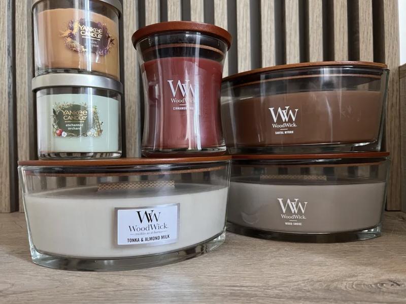 Café Sweets Trilogy WoodWick® Ellipse Trilogy Candle - Ellipse