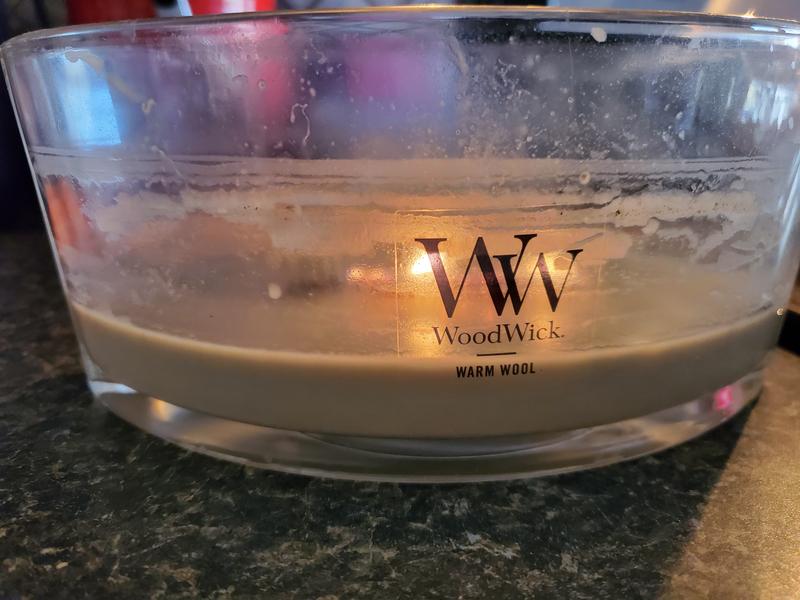 Warm Wool WoodWick® Ellipse Candle - Ellipse Candles | Yankee Candle