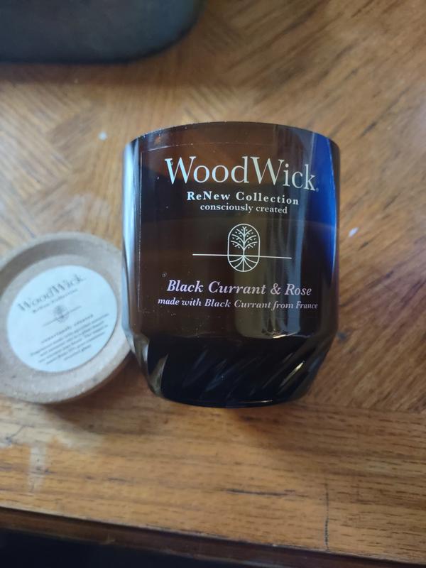 Black Currant & Rose WoodWick® Medium ReNew Candle - Medium ReNew Candles