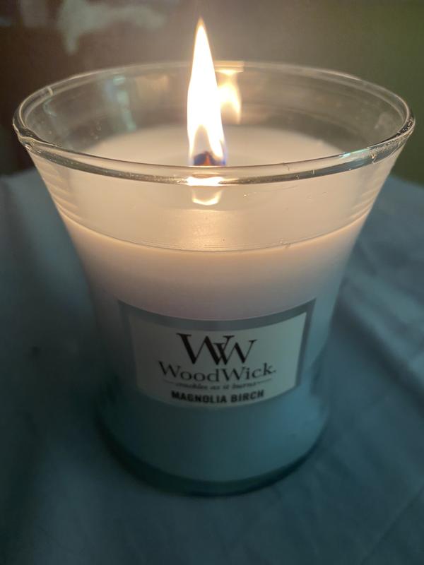Magnolia Birch WoodWick® Medium Hourglass Candle - Medium