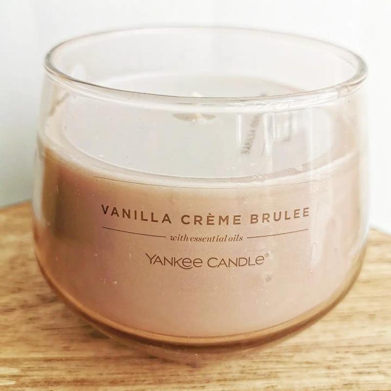 The Yankee Candle Company 1-Wick Vanilla Crème Brulee Brown/Tan