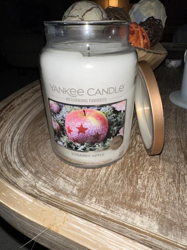 Sugared Apple - Returning Favorite 22 oz. Original Large Jar Candles - Large  Jar Candles
