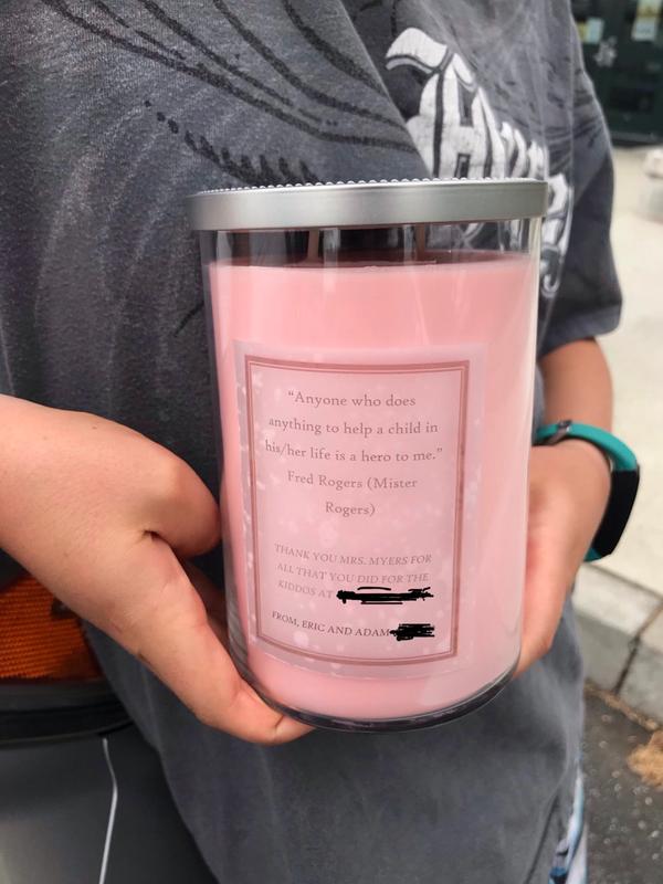 Candle for the staff