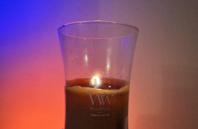 Pumpkin Butter WoodWick® Large Hourglass Candle - Large Hourglass Candles