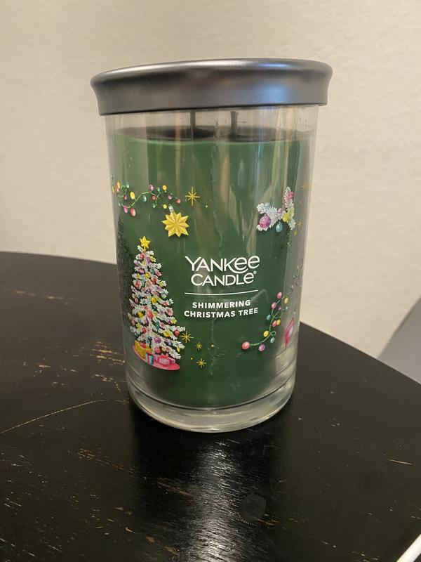 Shimmering Christmas Tree 20 oz. Signature Large Tumbler Candle - Signature  Large Tumbler Candles