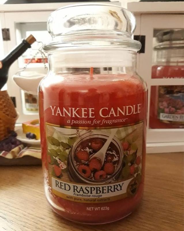 Yankee Candle Reed Diffuser Red Raspberry - Diffusore di aromi