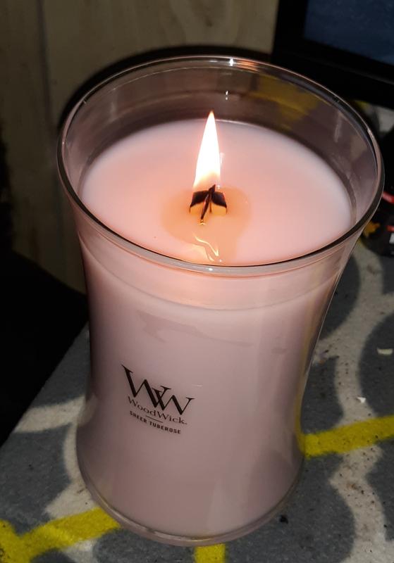 WoodWick - Large Crackling Candle - Warm Wool