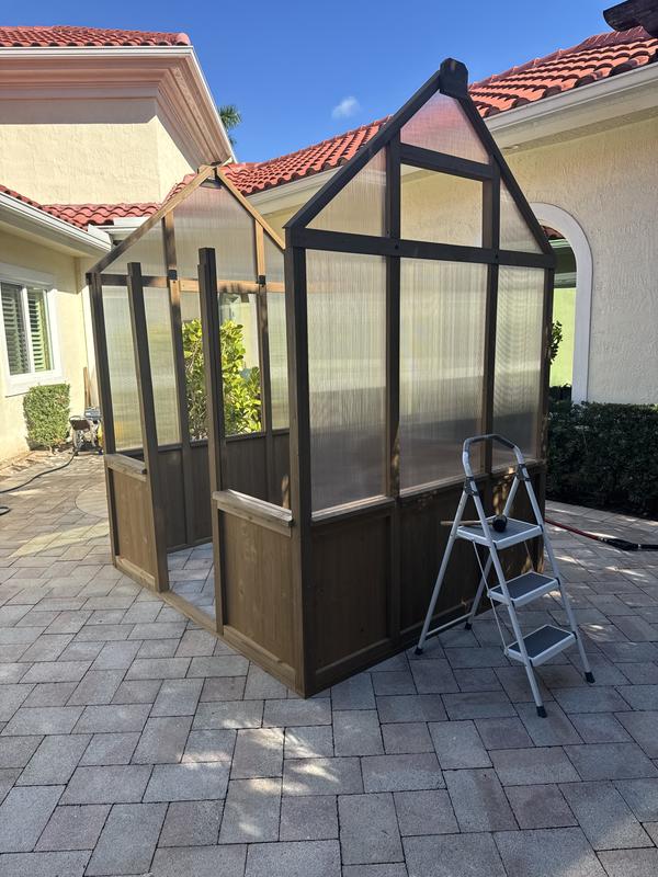 6.7x7.6 Outdoor Greenhouse | Yardistry