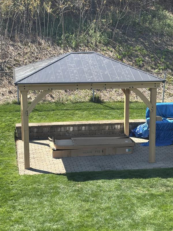 Meridian 11 x 13 Gazebo | Wood Gazebos | Yardistry