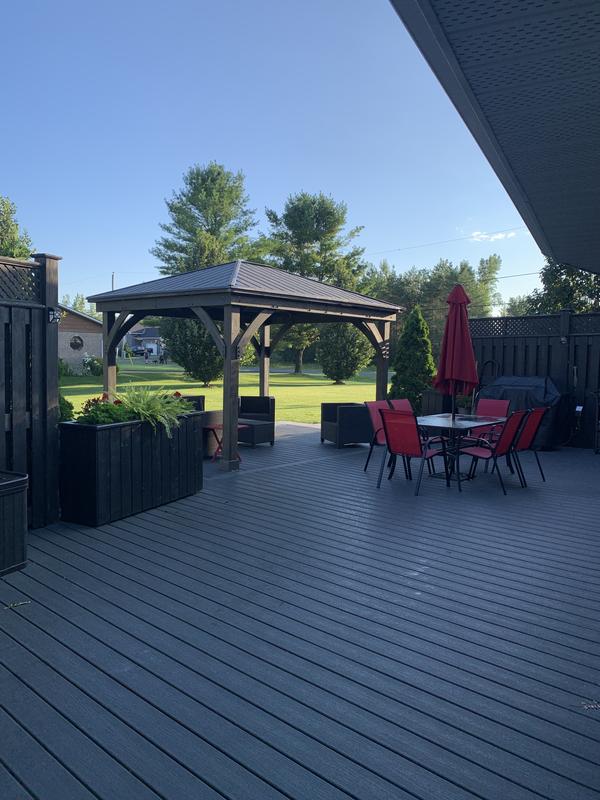 New backyard addition