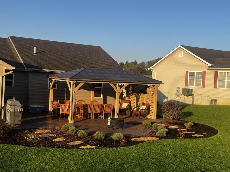 Our backyard oasis.