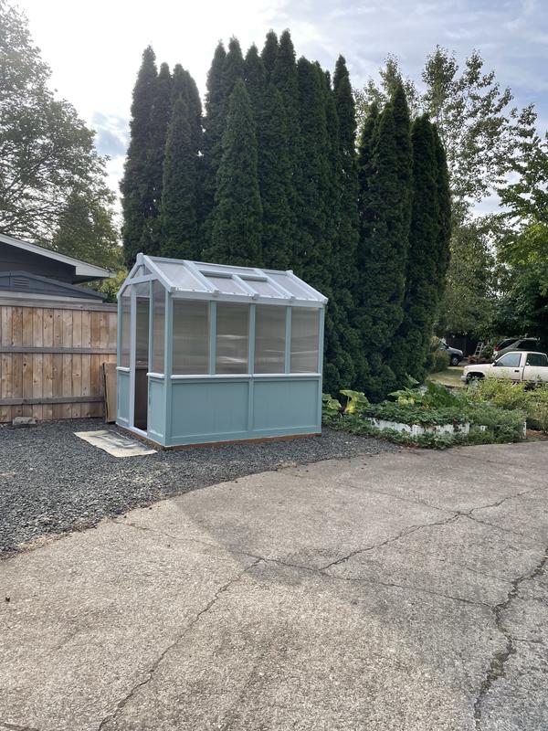 Before paint & windows.