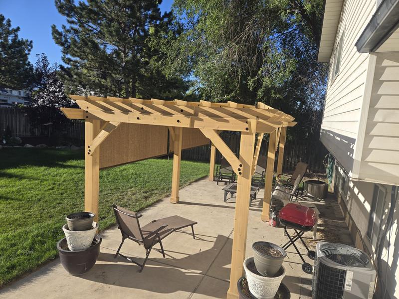 Completed side view.   Lovin' it!