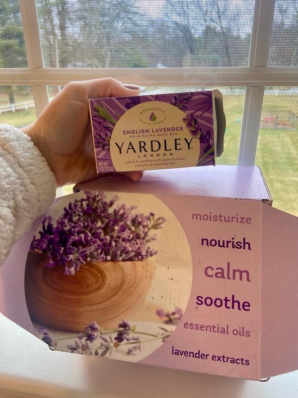 Yardley London English Lavender Nourishing Bath Bar, Oz Bar,