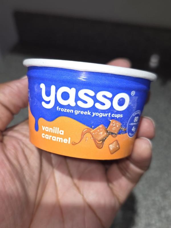 Vanilla Caramel & Fudge Chip Cups | Yasso Frozen Greek Yogurt