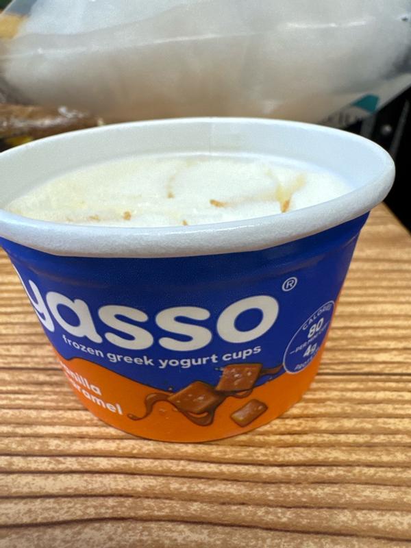 Vanilla Caramel & Fudge Chip Cups | Yasso Frozen Greek Yogurt