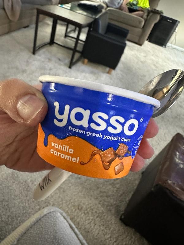 Vanilla Caramel & Fudge Chip Cups | Yasso Frozen Greek Yogurt