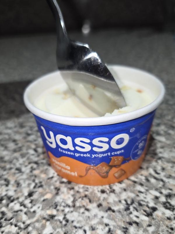 Vanilla Caramel & Fudge Chip Cups | Yasso Frozen Greek Yogurt