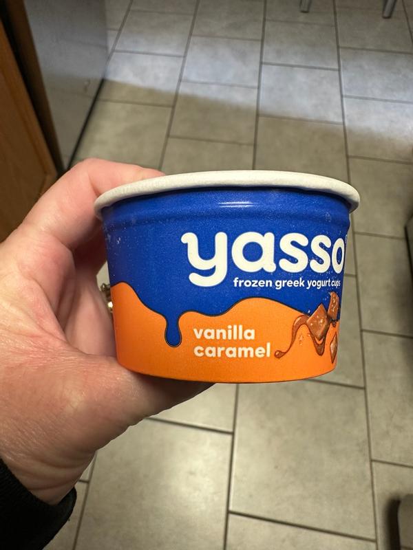 Vanilla Caramel & Fudge Chip Cups | Yasso Frozen Greek Yogurt