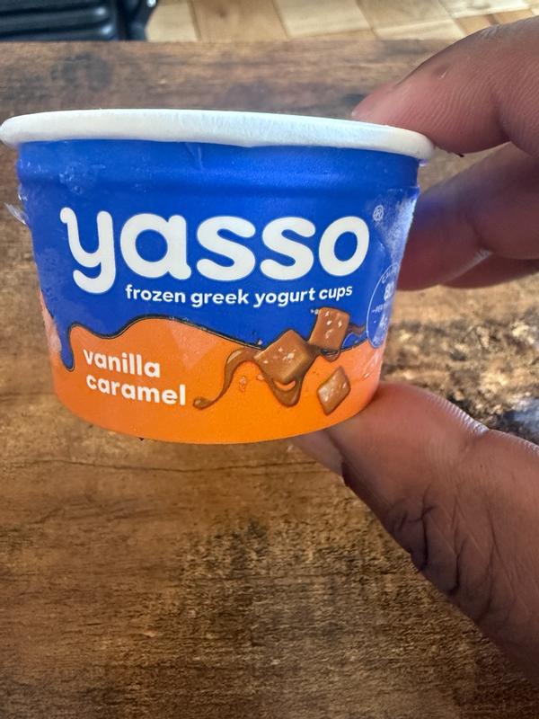 Vanilla Caramel & Fudge Chip Cups | Yasso Frozen Greek Yogurt