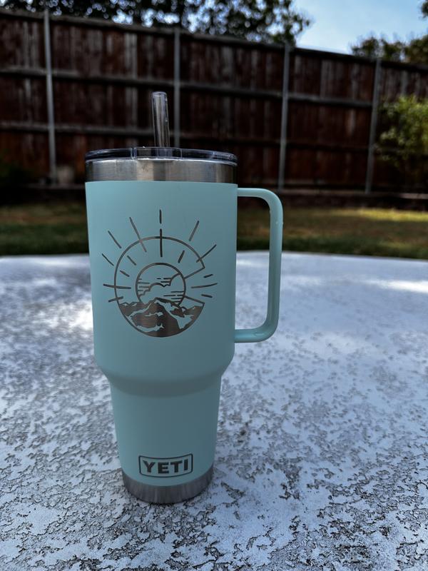 YETI CA Rambler 1.2 L Mug with Straw Lid