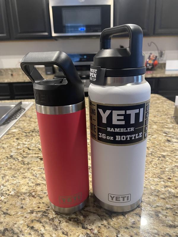 TRCC YETI 18oz RAMBLER BOTTLE WITH CHUG CAP - Three Rivers Coffee