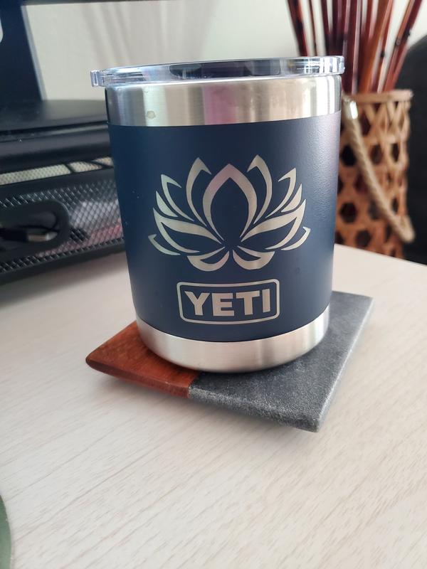 YETI Custom 10 Oz Lowballs with Magslider Lid, Charcoal