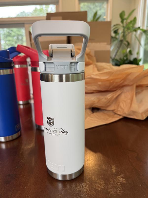 YETI Rambler 18 oz Insulated Water Bottle w/ Flip Chug Cap