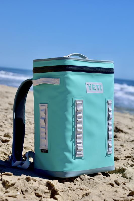 YETI Hopper BackFlip 24 Insulated Backpack Cooler, Aquifer Blue in