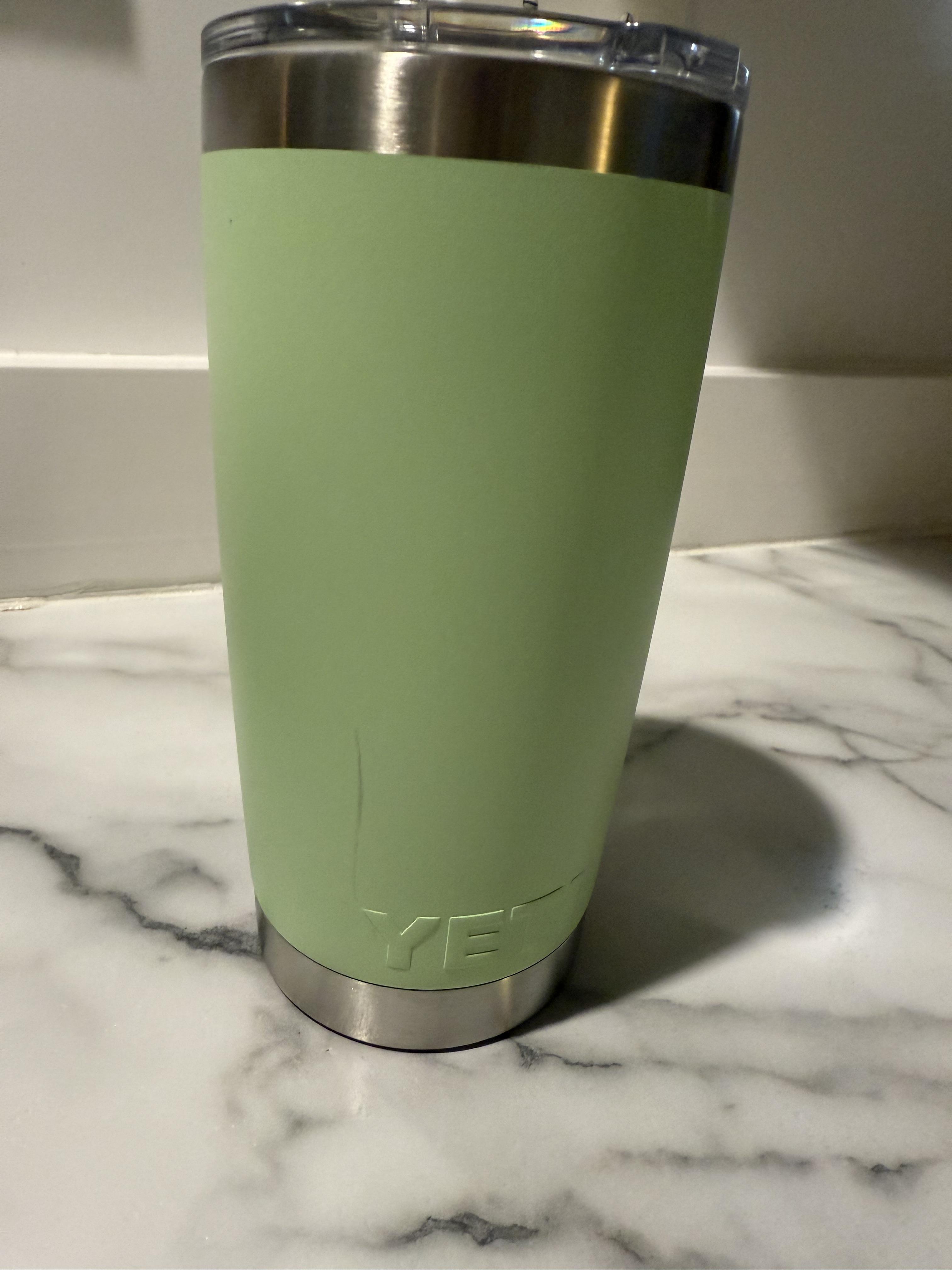 White Rambler 20oz Tumbler w/MS Lid