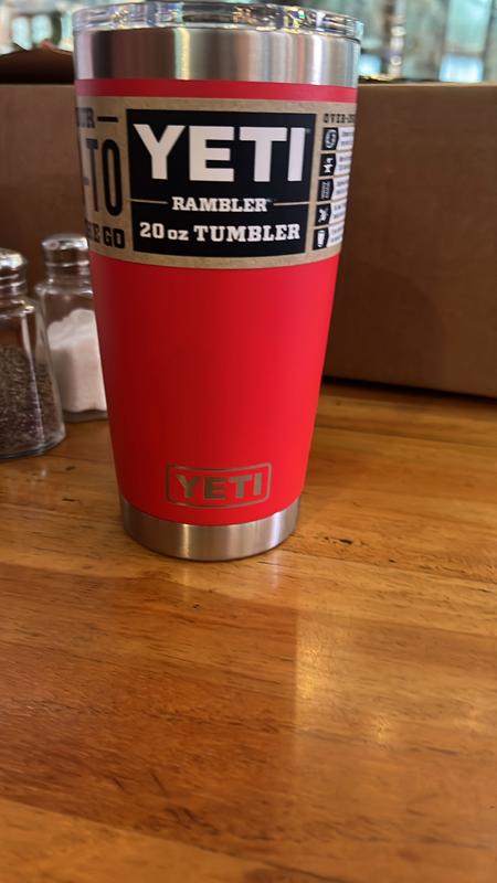 Yeti Rambler Tumblers 20oz. - Brick Red