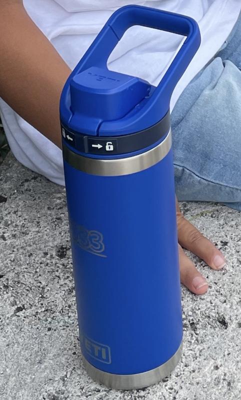 YETI Rambler 18 oz Insulated Water Bottle w/ Flip Chug Cap