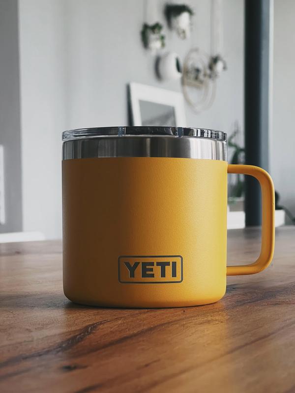 YETI 14 oz Rambler Mug with MagSlider Lid, Charcoal - 21071501181