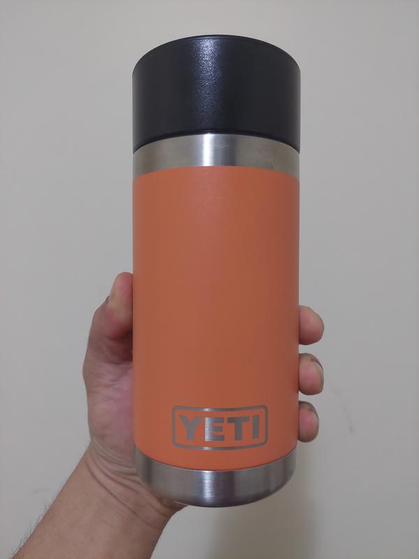 Yeti Coral Rambler 12 oz Bottle with Hotshot Cap